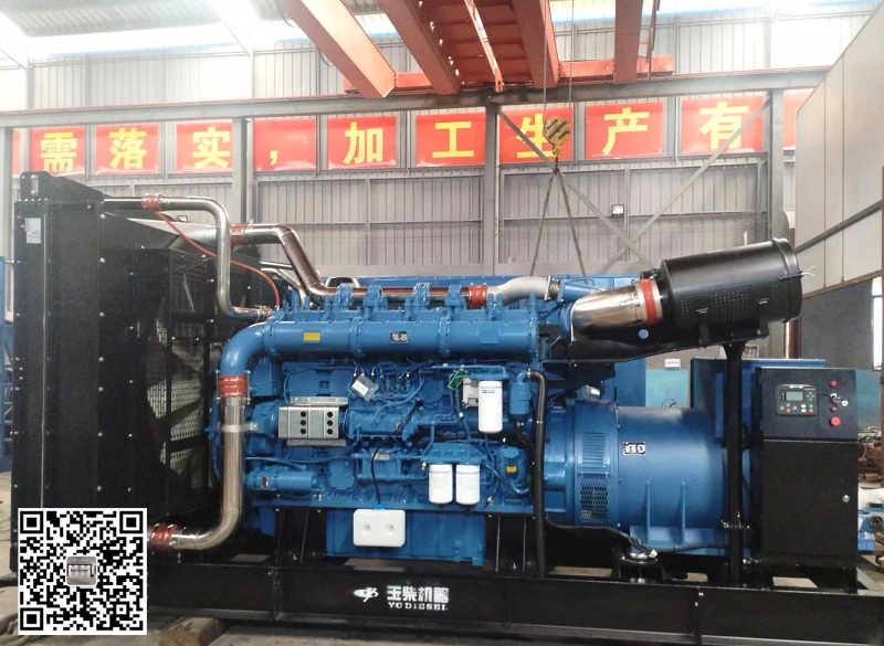 1000KW玉柴发电机为工厂用户保障电力